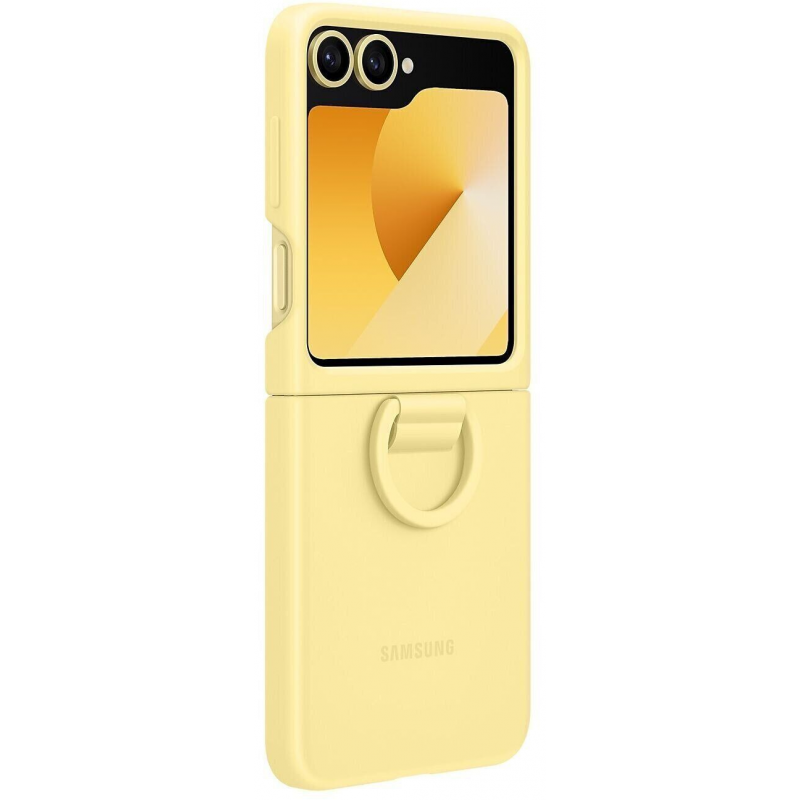 Чохол Samsung Flip 6 Silicone Case Yellow (EF-PF741TYEGUA) (7002682)