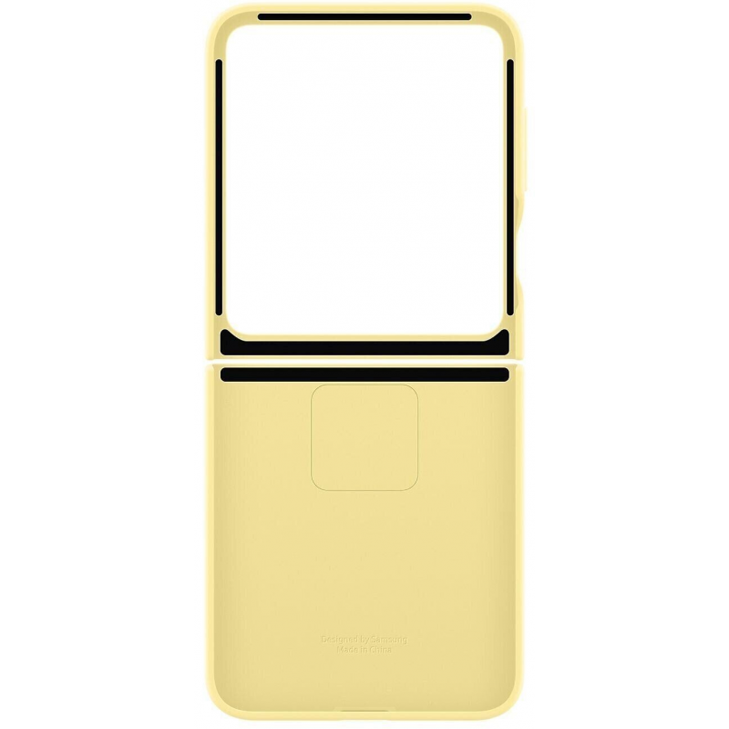 Чохол Samsung Flip 6 Silicone Case Yellow (EF-PF741TYEGUA) (7002682)