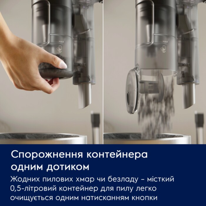 Акумуляторний пилосос Electrolux EP61CB21OG (7032162)