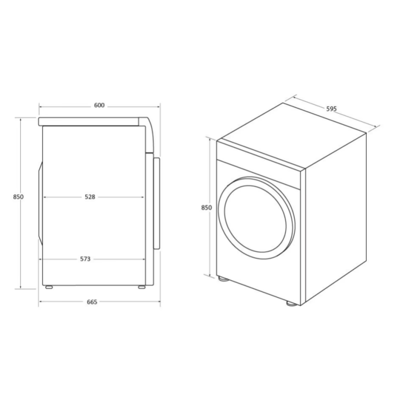 Сушильний автомат Haier HD90-A3939R-S (7025066)