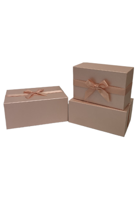 Подарункова коробка UFO PINK W2869 25х17х11 см (7032402)
