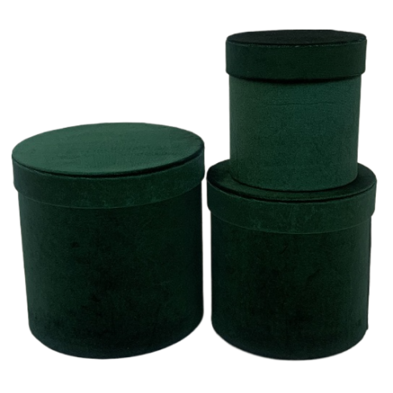Подарункова коробка UFO VELVET GREEN W2907 15х15 см (7032433)