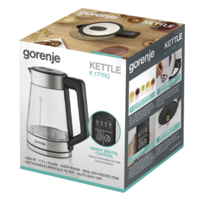 Електрочайник Gorenje K17TRG (6993617)