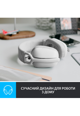 Гарнітура Logitech Zone Vibe 100 White (981-001219) (6823486)