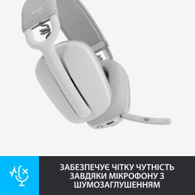 Гарнітура Logitech Zone Vibe 100 White (981-001219) (6823486) Гарнітура Logitech Zone Vibe 100 White (981-001219) (6823486)