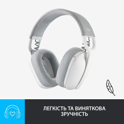 Гарнітура Logitech Zone Vibe 100 White (981-001219) (6823486) Гарнітура Logitech Zone Vibe 100 White (981-001219) (6823486)
