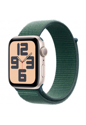 Смарт годинник Apple Watch SE 2024 GPS 40mm Starlight Alum Lake Green Sp/Loop (7030760)