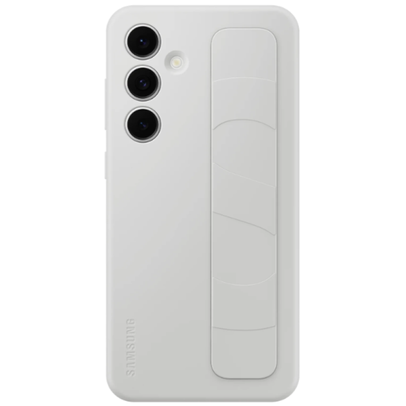 Чохол Samsung S24 FE Standing Grip Case Gray (EF-GS721CJEGWW) (7024980)
