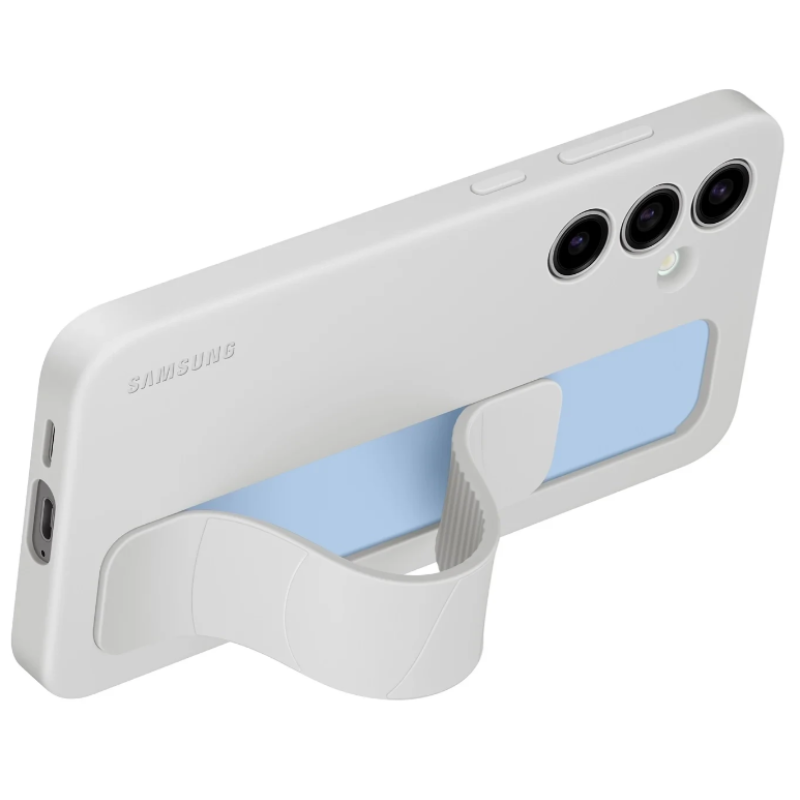 Чохол Samsung S24 FE Standing Grip Case Gray (EF-GS721CJEGWW) (7024980)
