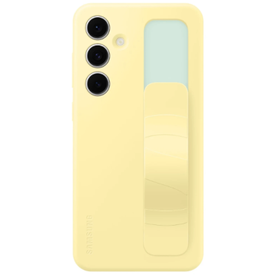 Чохол Samsung S24 FE Standing Grip Case Yellow (EF-GS721CYEGWW) (7024982)