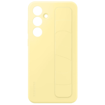 Чохол Samsung S24 FE Standing Grip Case Yellow (EF-GS721CYEGWW) (7024982)
