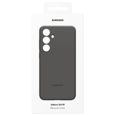 Чохол Samsung S24 FE Silicone Case Black (EF-PS721CBEGWW) (7024985)