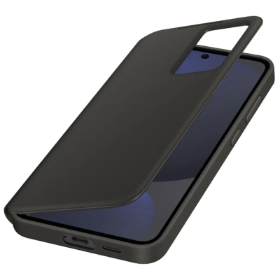 Чохол Samsung S24 FE Smart View Wallet Case Black (EF-ZS721CBEGWW) (7024990)