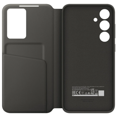 Чохол Samsung S24 FE Smart View Wallet Case Black (EF-ZS721CBEGWW) (7024990)