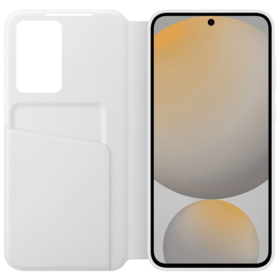 Чохол Samsung S24 FE Smart View Wallet Case White (EF-ZS721CWEGWW) (7024993)