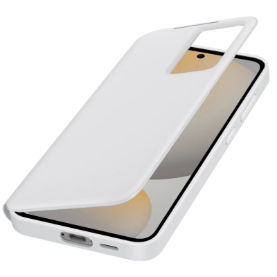 Чохол Samsung S24 FE Smart View Wallet Case White (EF-ZS721CWEGWW) (7024993)