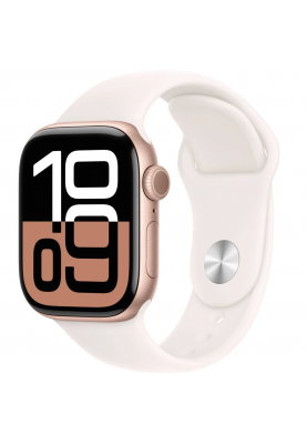 Смарт годинник Apple Watch S10 GPS 42mm Rose Gold Alum Light Blush Sp/b - S/M (7030723)