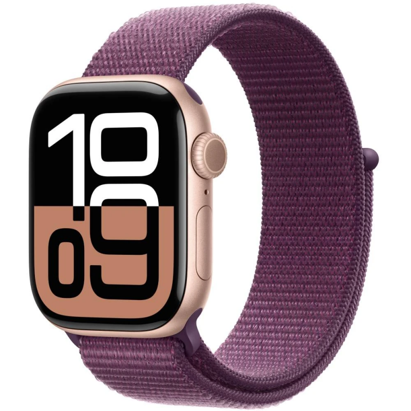 Смарт годинник Apple Watch S10 GPS 42mm Rose Gold Alum Plum Sp/Loop (7030724)