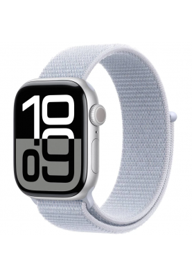 Смарт годинник Apple Watch S10 GPS 42mm Silver Alum Blue Cloud Sp/Loop (7030727)