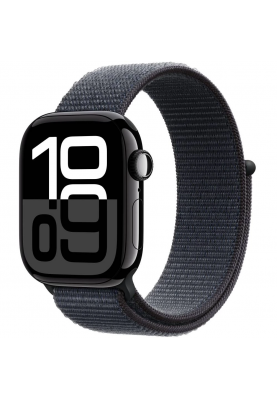 Смарт годинник Apple Watch S10 GPS 46мм Jet Black Alum Ink Sp/Loop (7030735)