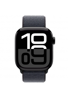 Смарт годинник Apple Watch S10 GPS 46мм Jet Black Alum Ink Sp/Loop (7030735)