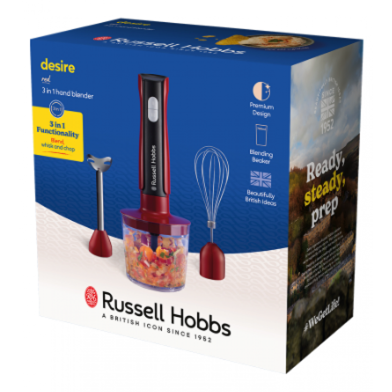 Занурювальний блендер Russell Hobbs 27140-56 Desire 3 in 1 Hand Blender (7030807)