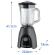 Стаціонарний  блендер Russell Hobbs 27121-56 Matte Charcoal Jug Blender (7030810)