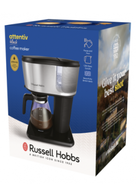 Кавоварка Russell Hobbs 26840-56 Attentiv Black Coffee Maker  (7030811)