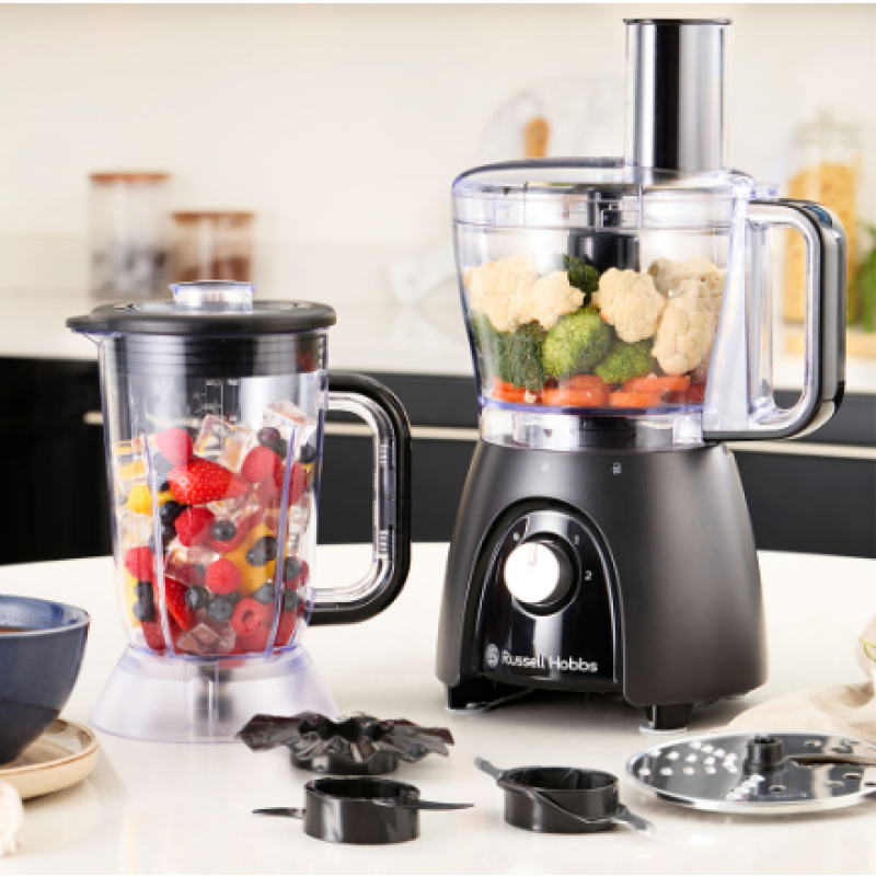 Кухонний комбайн Russell Hobbs 27111-56 Matte Charcoal Food Processor (7030814)