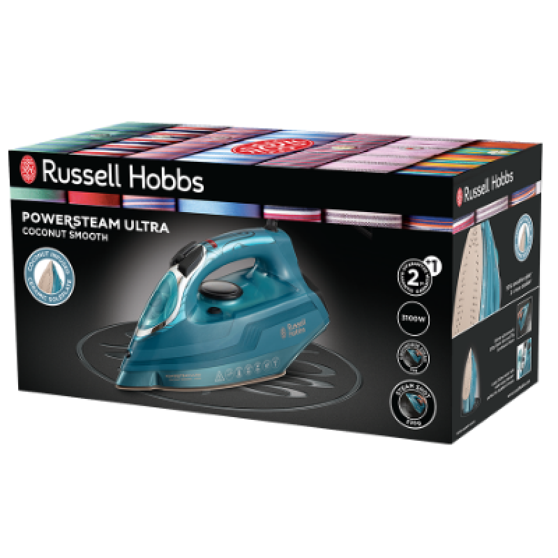 Праска Russell Hobbs 26340-56 Powersteam Ultra Coconut Smooth iron (7030826)