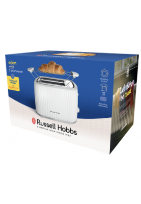 Тостер Russell Hobbs 27370-56 Eden 2S Toaster White (7030834)