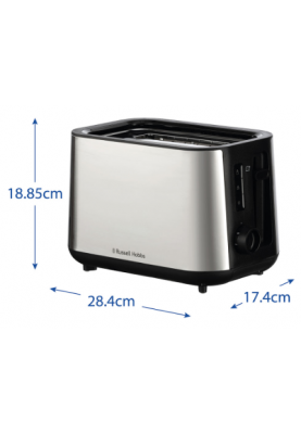 Тостер Russell Hobbs 27390-56 Heaton Brushed 2Slice Toaster (7030835)