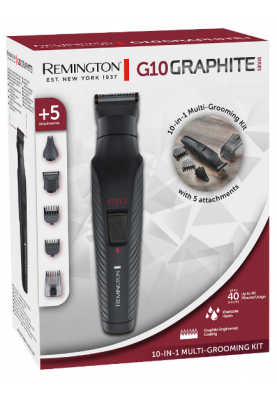 Тример універсальний Remington PG2100 G10 Graphite 10-in-1 Multigrooming Kit (7030840)