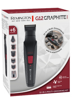 Тример універсальний Remington PG2120 G10 Graphite 12-in-1 Multigrooming Kit (7030841)