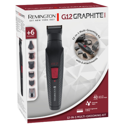 Тример універсальний Remington PG2120 G10 Graphite 12-in-1 Multigrooming Kit (7030841)
