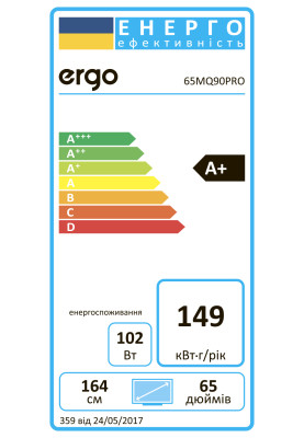 Телевізор ERGO Mini LED 65MQ90PRO (6996985)