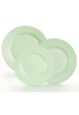 Сервіз Luminarc Plumi Paradise Green, 18 предметів (7008765)