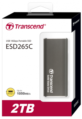 SSD Накопичувач Transcend ESD265C 2TB USB Type C (TS2TESD265C) (6963432)