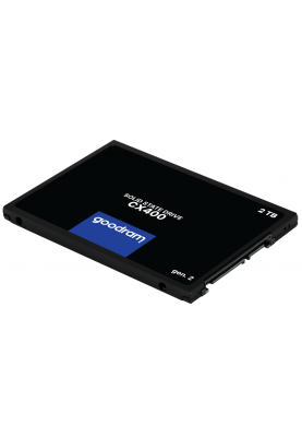 SSD накопичувач Goodram CX400 2TB SATA III 2.5" 3D NAND (SSDPR-CX400-02T-G2) (6918439)