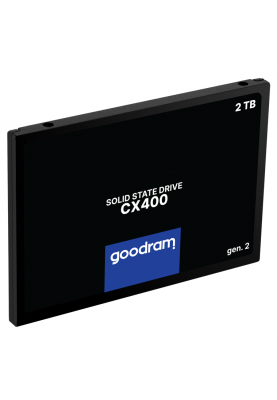 SSD накопичувач Goodram CX400 2TB SATA III 2.5" 3D NAND (SSDPR-CX400-02T-G2) (6918439)