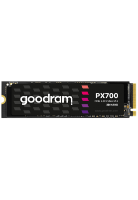 SSD накопичувач Goodram PX700 4TB M.2 NVMe PCIe 4.0 2280 (SSDPR-PX700-04T-80) (6952892)