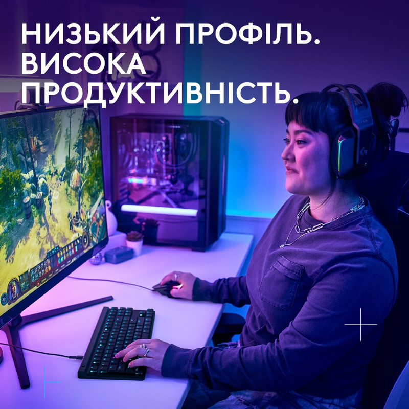 Клавіатура Logitech G515 TKL Black Tactile (920-012872) (7049956)