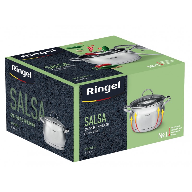 Каструля Ringel Salsa (8.4 л) 26 см  (6990942)