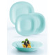 Сервіз Luminarc Carine Light Turquoise, 18 предметів (7046523)