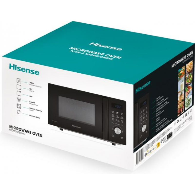 Мікрохвильова піч Hisense H20MOBSD1H (MO20XYZ) (6907108)