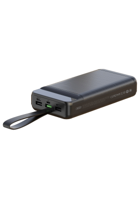 Портативний зарядний пристрій XO PR158 - 50000 mAh 3-Input PD20W + QC22.5W with light Black (7005548)