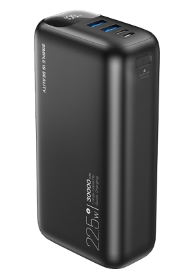 Портативний зарядний пристрій XO PR200 - 30000 mAh PD20W + QC22.5W Black (7005549)
