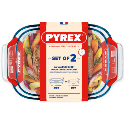 Набір форм для запікання Pyrex Classic, 2 предмети (7054302)