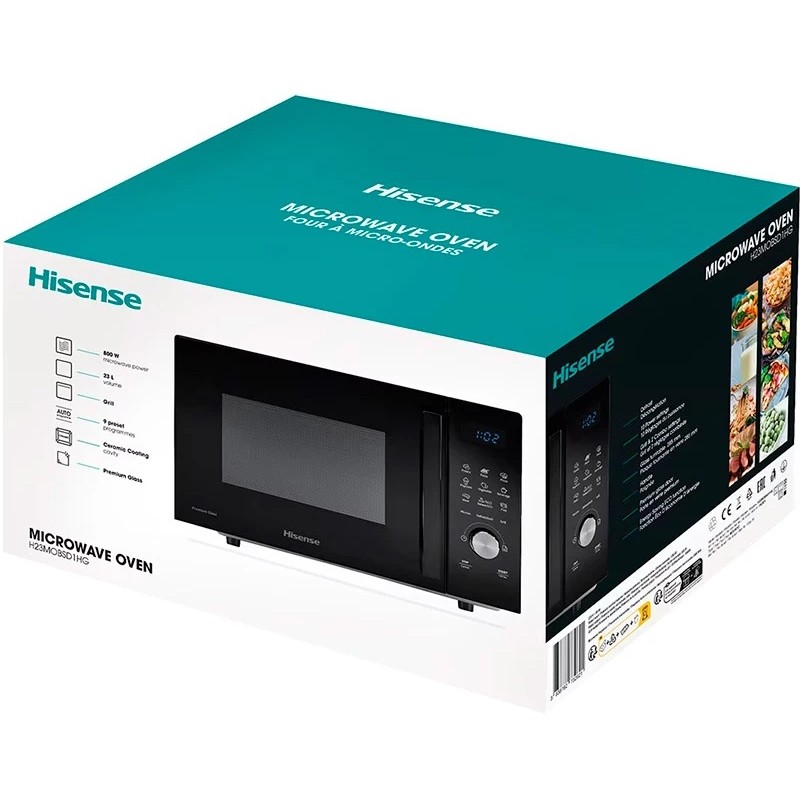 Мікрохвильова піч Hisense H23MOBSD1HG (MO23XYZ) (6907110)