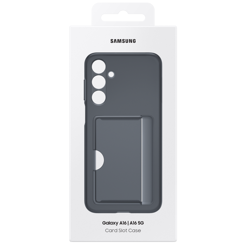 Чохол Samsung A16 Card Slot Case EF-OA166TBEGWW Black  (7058032)